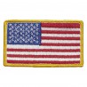 patch flag USA american badge rock roll biker