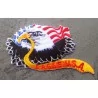 Patch eagle USA banner Eagle USA Thermo-adhesive badge