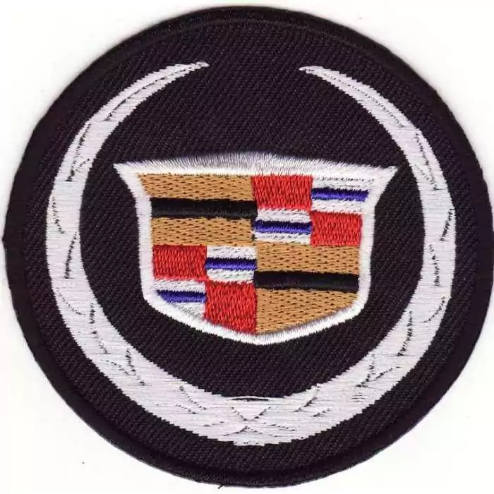 patch cadillac logo ecusson thermocollant voiture americaine