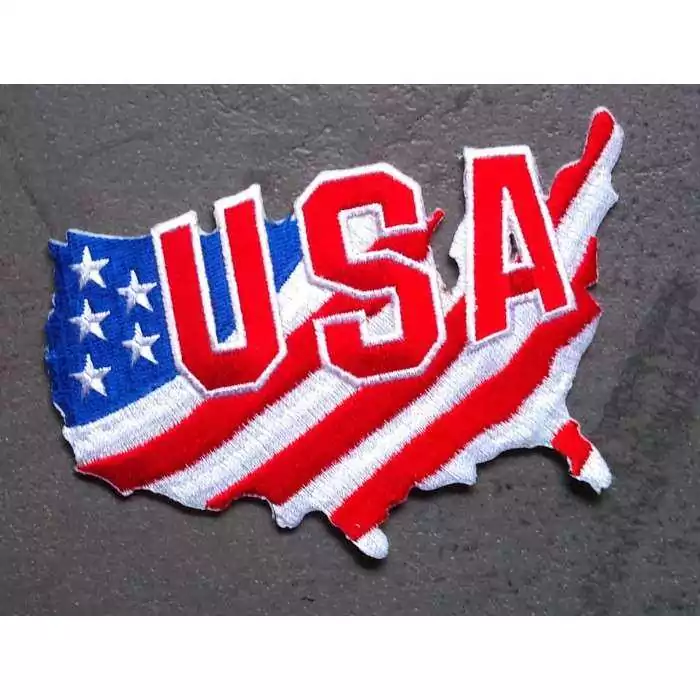 Patch Thermocollant Drapeau Nevada – écusson Brodé 7x4,5 Cm, 100% Polyester, Lavable, Personnalisation T-shirt, Sac, Casquette