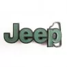 Jeep belt buckle written in green 4x4 man woman