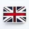 Belt buckle London Union Jack English flag rock