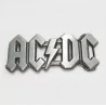 boucle de ceinture AC-DC  écriture alu groupe hard rock usa