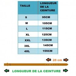 taille ceinture 105