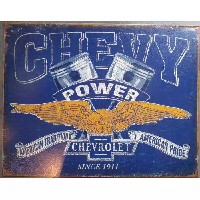 plaque chevrolet truck pick up chevy muscle car tole pub garage