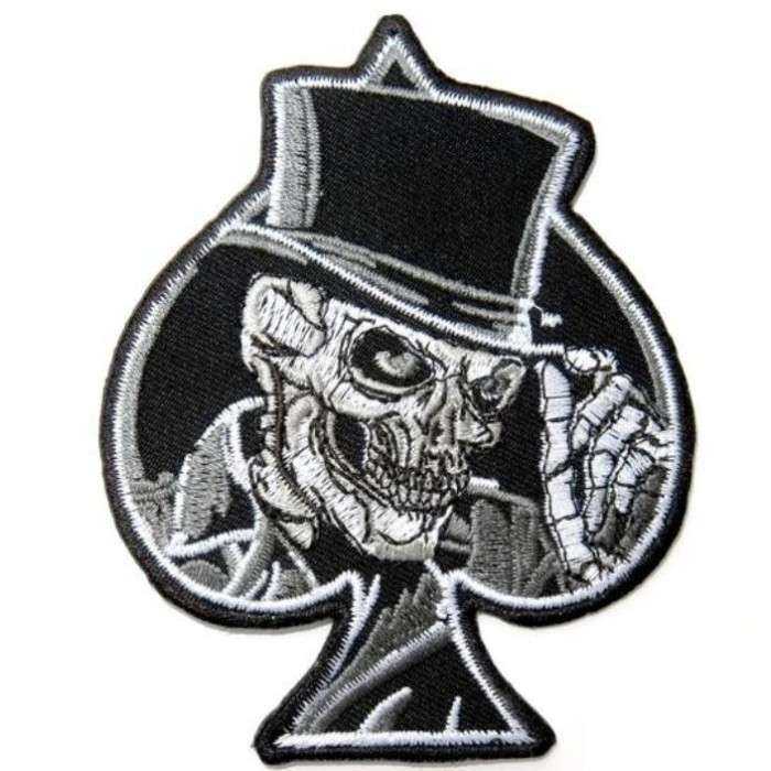 patch as pique crane a chapeau ecusson tete de mort rock roll patch as pique crane a chapeau ecusson tete de mort rock roll