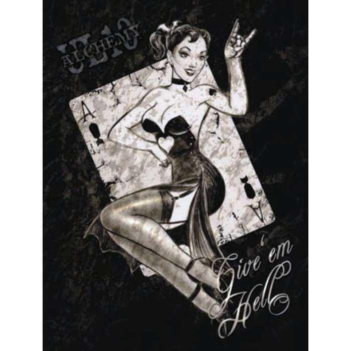 plaque pin up rockab hell rock roll 70x50cm tole deco us tattto salon tatouage plaque pin up rockab hell rock roll 70x50cm tole deco us tattto salon tatouage