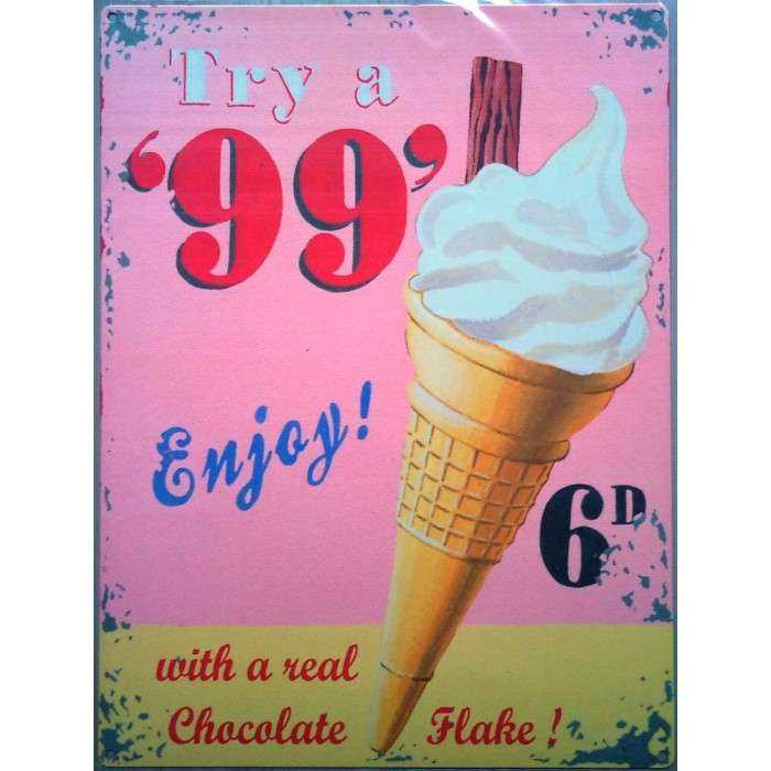 plaque glace 99 cents 70x50cm tole deco us diner loft cuisine bar plaque glace 99 cents 70x50cm tole deco us diner loft cuisine bar