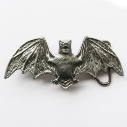 boucle de ceinture chauve souris alu punk gothique rock