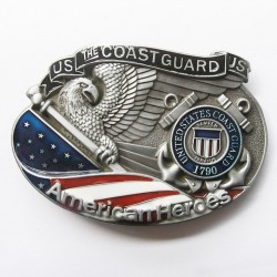 boucle de ceinture guarde cote US the coast guard homme
