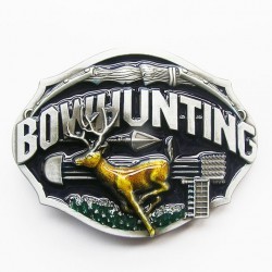 boucle de ceinture cerf bowhunting homme femme chasse