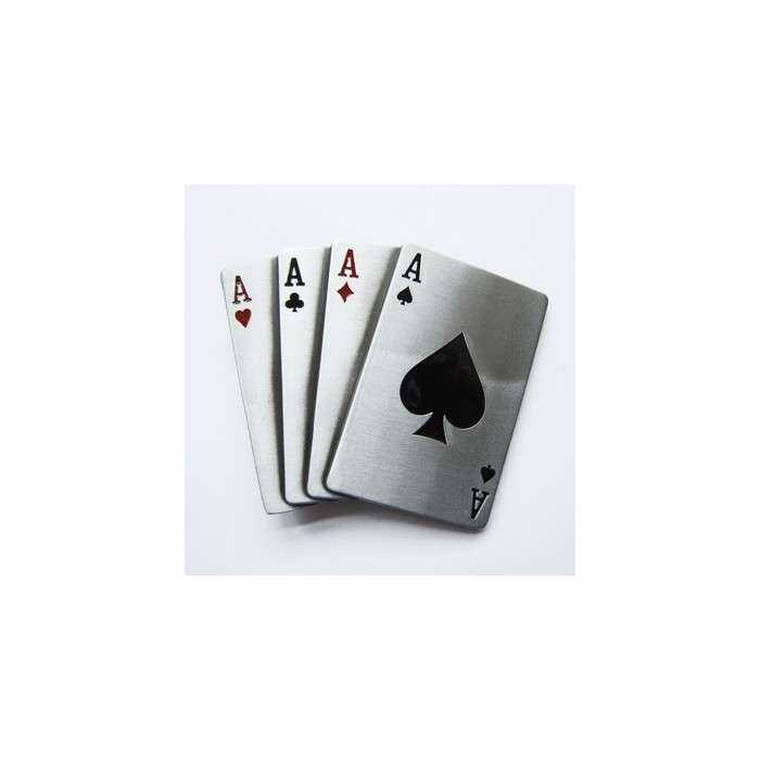 boucle de ceinture poker jeux de carte 4 as casino homme