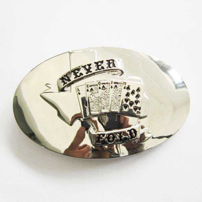 boucle de ceinture poker jeux se carte never fold chance