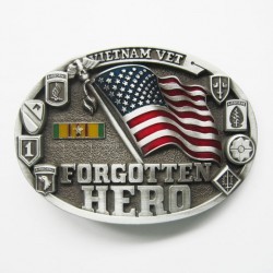 boucle de ceinture vietnam forgotten hero militaire usa
