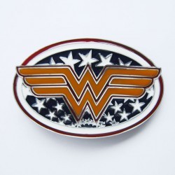 boucle de ceinture logo wonder woman super hero bd femme
