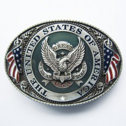 boucle de ceinture drapeau usa united states of america
