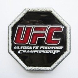 boucle de ceinture UFC noir rouge fighting champion homme