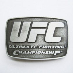 boucle de ceinture UFC alu ovale champion fighting
