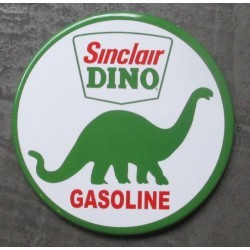 magnet 7.5 cm sinclair dino gasoline deco garage cuisine bar diner loft frigo