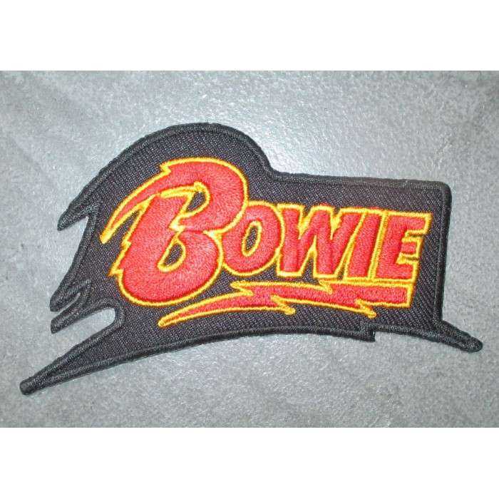 patch logo davis bowie 10.5cm ecusson rock roll pop chanteur anglais patch logo davis bowie 10.5cm ecusson rock roll pop chanteur anglais