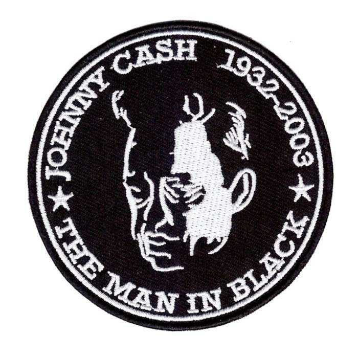patch johnny cash men in black 1932-2003 ecusson country rock patch johnny cash men in black 1932-2003 ecusson country rock