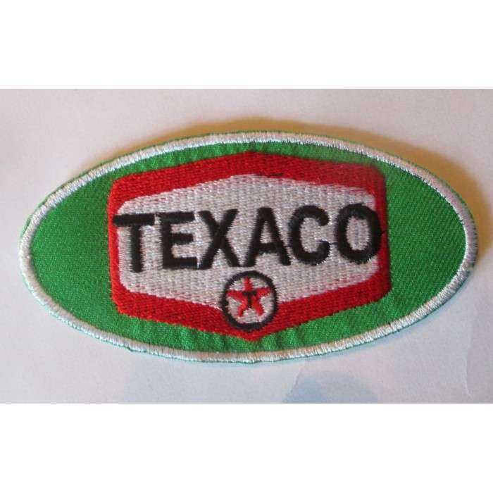 patch texaco oval vert ecusson veste blouson huile essence garage patch texaco oval vert ecusson veste blouson huile essence garage