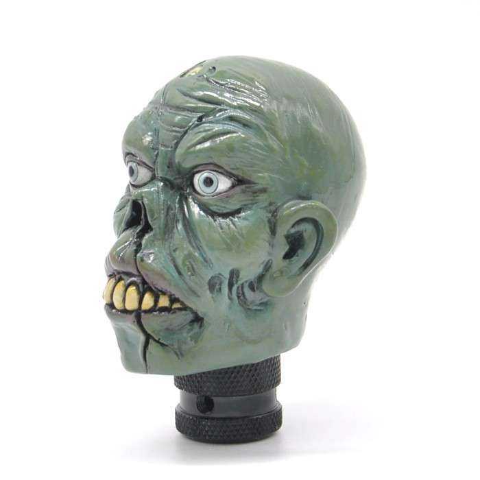 levier de vitesse monstre vert tete de mort horreur universel levier de vitesse monstre vert tete de mort horreur universel