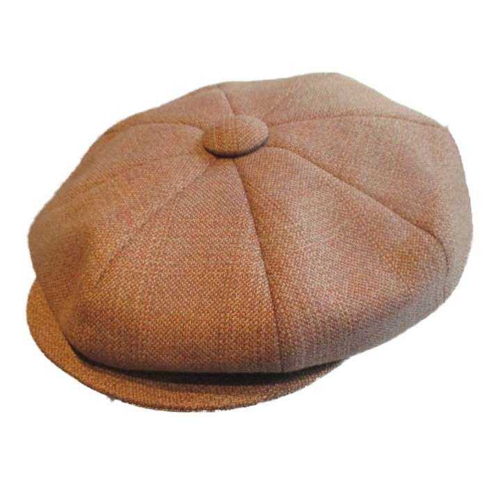 casquette vintage marron clair marron moyen taille 56 cm homme femme enfant rockabilly pin up casquette vintage marron clair marron moyen taille 56 cm homme femme enfant rockabilly pin up