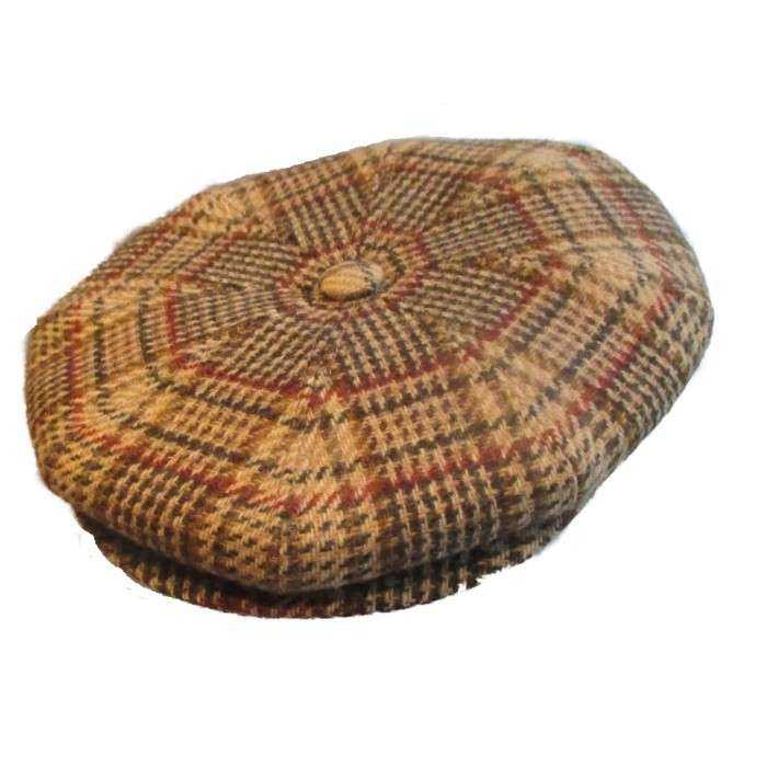 casquette vintage beige clair rayé marron vert rouge laine mélangé taille 54 cm homme femme enfant rockabilly pin up casquette vintage beige clair rayé marron vert rouge laine mélangé taille 54 cm homme femme enfant rockabilly pin up