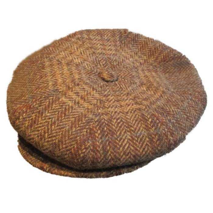 casquette vintage beige marron foncé 100% laine taille 54 cm homme femme enfant rockabilly pin up casquette vintage beige marron foncé 100% laine taille 54 cm homme femme enfant rockabilly pin up