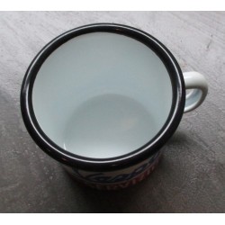 mug esso fuel oil en email tasse café emaillée goute huile mug esso fuel oil en email tasse café emaillée goute huile