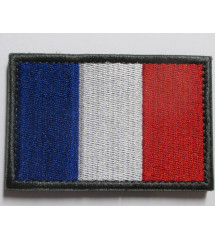 patch détachable drapeau france biker motard 7.5x5 cmrock roll ecusson patch détachable drapeau france biker motard 7.5x5 cmrock roll ecusson