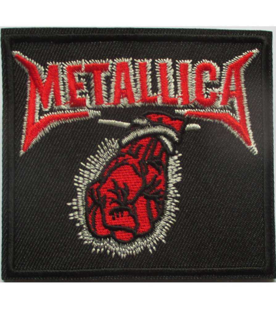 Gros Patch Metallica 39cm Dos Veste ecusson Groupe Hard Rock hotrodspirit