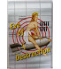 Pinup plaque asssise on bomb Eve of Destruction bomber