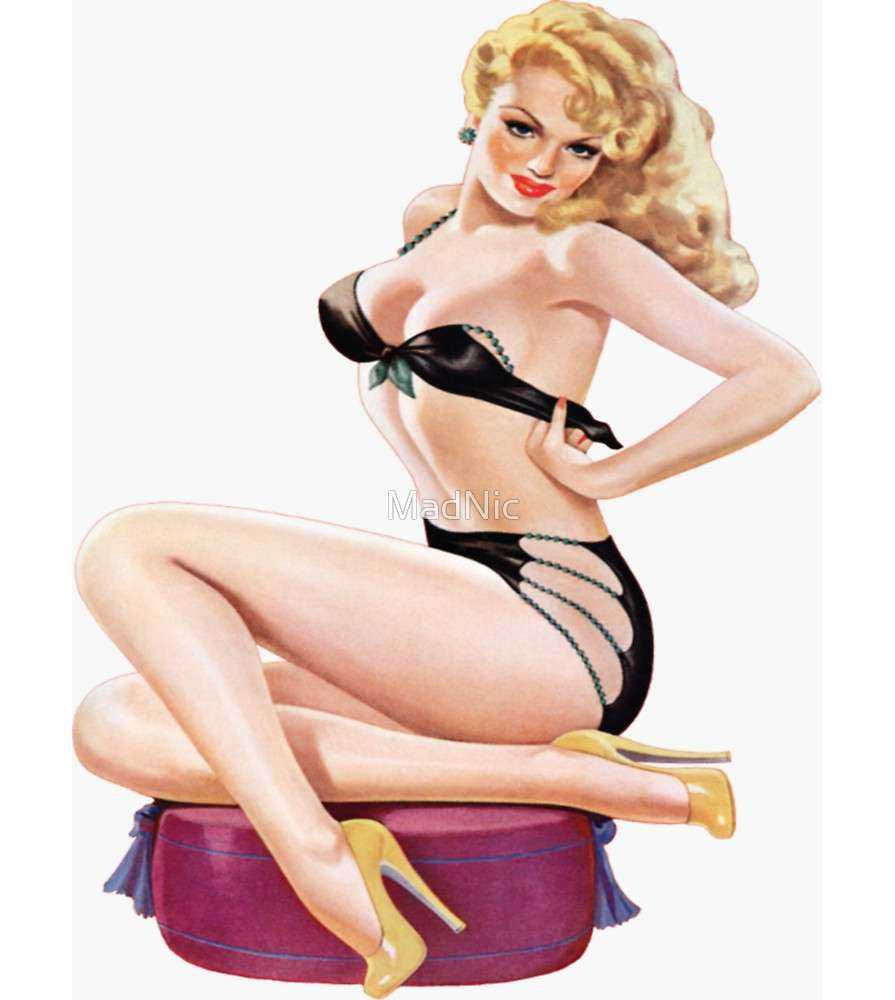 sticker blonde en soutiens gorge sticker blonde en soutiens gorge