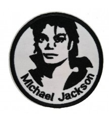 patch du chanteur michael jackson pop rock 7.5 cm écusson thermocollant