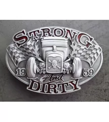 strong dirty hot rod boucle de ceinture rumble 59