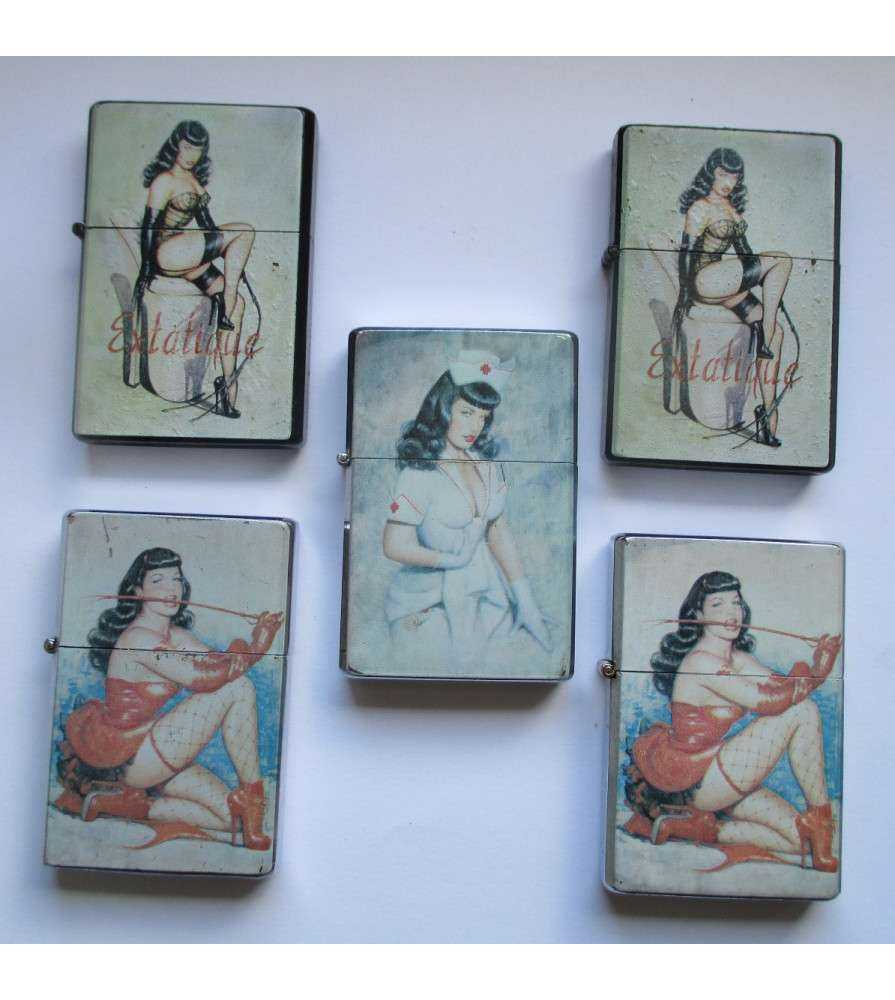 lot briquet bettie page lot briquet bettie page