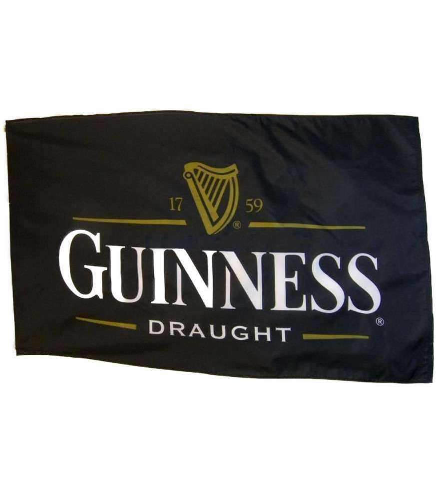 drapeau guinness draught 150x90cm drapeau guinness draught 150x90cm