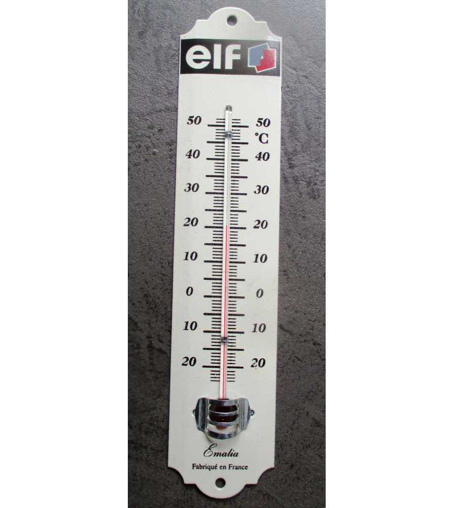 thermometre en email elf thermometre en email elf
