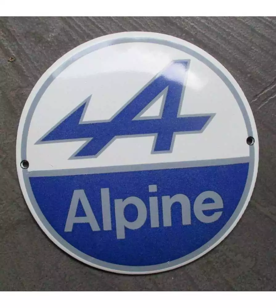plaque email alpine
