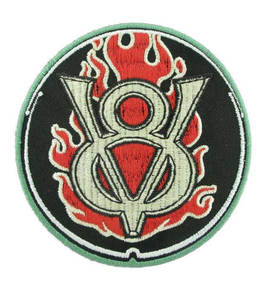 patch v8 a flammes patch v8 a flammes