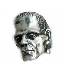 bague taille 13US frankenstein monstre kult chevaliere en inox rock roll mixte