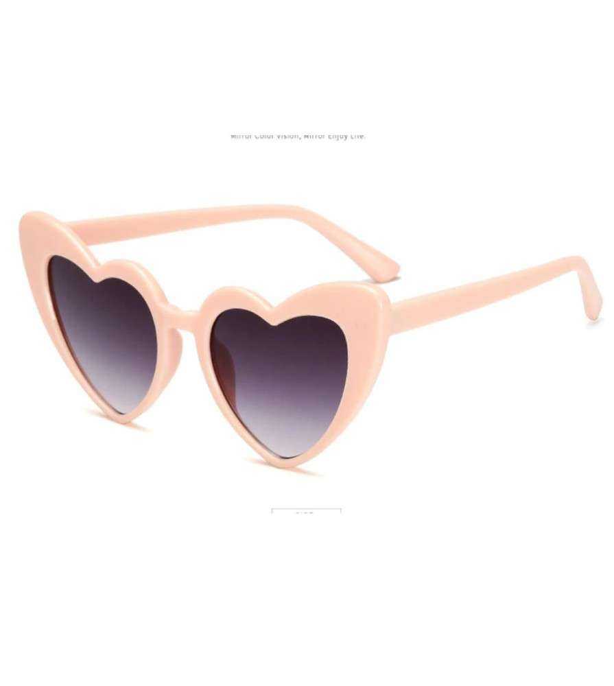 lunette de soleil pin up, coeur rose pale , verre noir lunette de soleil pin up, coeur rose pale , verre noir