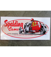 Sticker Spalding Cams 13x6cm Sticker Hot Rod Kustom Garage