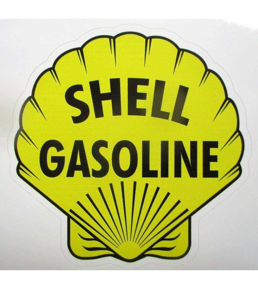 sticker autocollants SHELL N°10 taille 8,5 cm 
