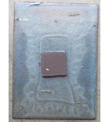 magnet ancien en email hutchinson pneu 7.5x5.5 cm plus solide que l'acier