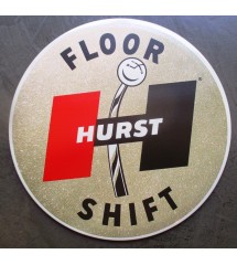 plaque floor hurst shift 30cm tole pub levier de vitesse