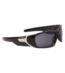 lunette de soleil z1012 noir brillante zombie eyes rock roll biker