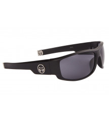 lunette de soleil z1013 noir mate crane rond zombie eyes rock roll biker